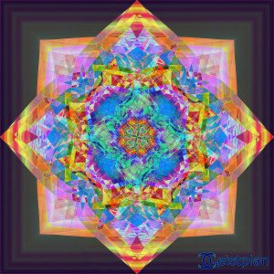 Mandala Plane von Geistplan (Mandala der Raumzerrung)