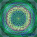 Mandala von Geistplan vom Zufallsmandalaspiel