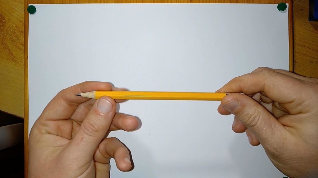 Spitziger Bleistift