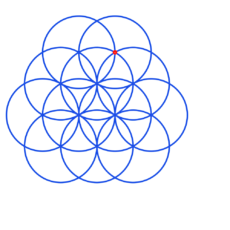 Anleitung: Blume des Lebens zeichnen und malen - mit dem Zirkel